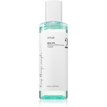 Anua BHA 2% Gentle Exfoliating Toner tonic exfoliant delicat pentru ten acneic - imagine 2